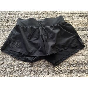 UnderArmour black high rise athletic shorts large